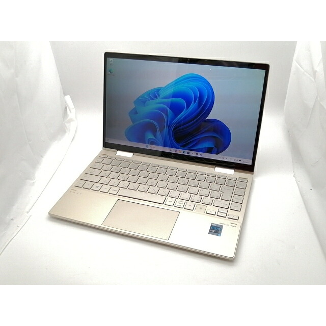 【中古】HP ENVY x360 13 13-bd0000 13-bd0003TU パフォーマンスモデル ペイルゴールド【i7-1165G7 16G 512G(SSD) WiFi 13.3LCD (タッチパネル)】【大須2】保証期間１ヶ月【ランクC】｜じゃんぱら店