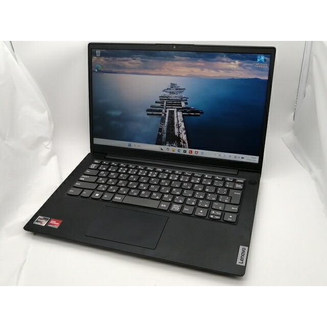 【中古】Lenovo Lenovo V V14 Gen 4 AMD 82YXO1WW【R3-7330U 8G 128G(SSD) 1GbE 無線LAN 14LCD(1920x1080)】【大須2】引きうける継続期間１ヶ月【位置づけるB】