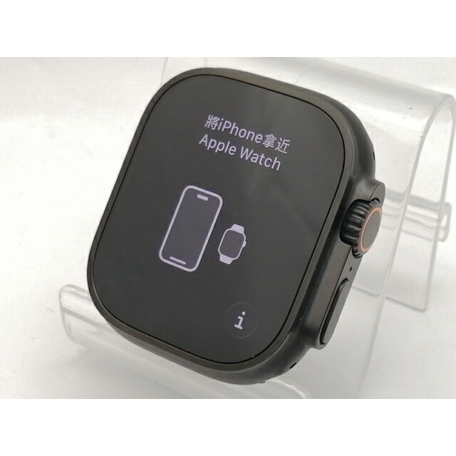 【中古】Apple Apple Watch Ultra2 49粍 Cellular ブラックチタニウムケース/ブラックオーシャンバンド MX4P3J/A【大須2】引きうける継続期間１ヶ月【位置づけるA】