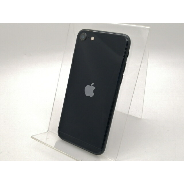 【中古】Apple SoftBank 【SIMフリー】 iPhone SE（第3世代） 64GB ミッドナイト MMYC3J/A【大須2】保証期間１ヶ月【ランクC】