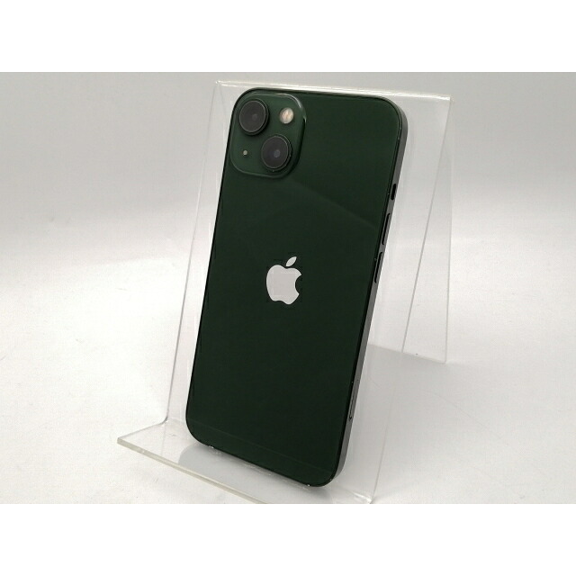 【中古】Apple docomo 【SIMフリー】 iPhone 13 128GB グリーン MNGG3J/A【大須2】保証期間１ヶ月【ランクC】