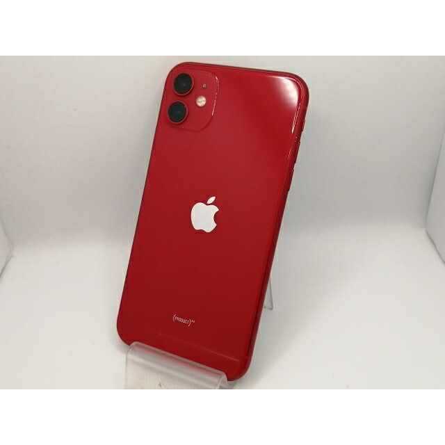 【中古】Apple au 【SIM鍵を掛ける取り消す済み】 iPhone 11 256GB (PRODUCT)RED MWM92J/A【大須2】引き受ける継続期間１ヶ月【価値づけるB】