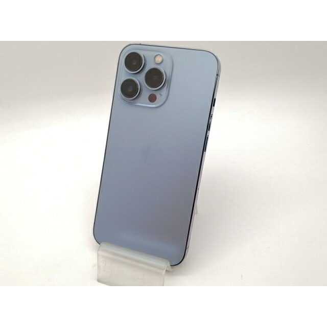 【中古】Apple SoftBank 【SIMフリー】 iPhone 13 Pro 128GB シエラブルー MLUK3J/A【大須2】保証期間１ヶ月【ランクA】
