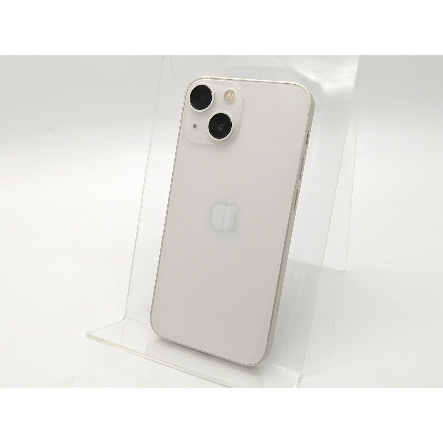 【中古】【赤ロム保証あり】Apple au 【SIMフリー】 iPhone 13 mini 128GB スターライト MLJE3J/A【大須2】保証期間１ヶ月【ランクA】
