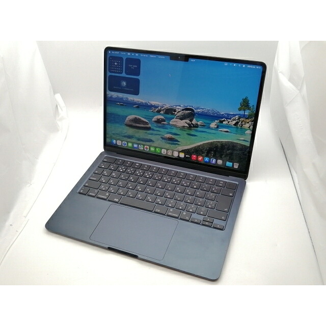 【中古】Apple MacBook Air 13インチ CTO (M2,2022) ミッドナイト M2(CPU:8C/GPU:8C)/8G/256G/30W AC【大須2】保証期間１ヶ月【ランクB】