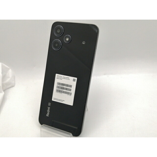 【中古】Xiaomi SoftBank 【SIM無償性】 Redmi 12 5G 4GB 128GB 夜夜中黒いこと A401XM【なんば】引き受ける継続期間１ヶ月【序列付けるA】