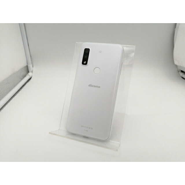 【中古】Fujitsu docomo 【SIM無償性】 arrows We 白いこと 4GB 64GB F-51B【なんば】引き受ける継続期間１ヶ月【序列付けるB】