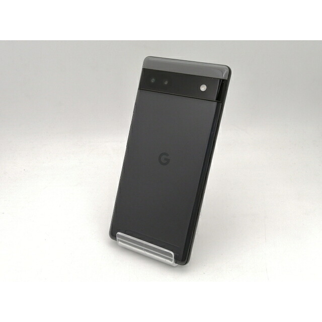 【中古】Google SoftBank 【SIM無償性】 Pixel 6a 濃灰色 6GB 128GB GB17L【なんば】引きうける継続期間１ヶ月【位置づけるC】