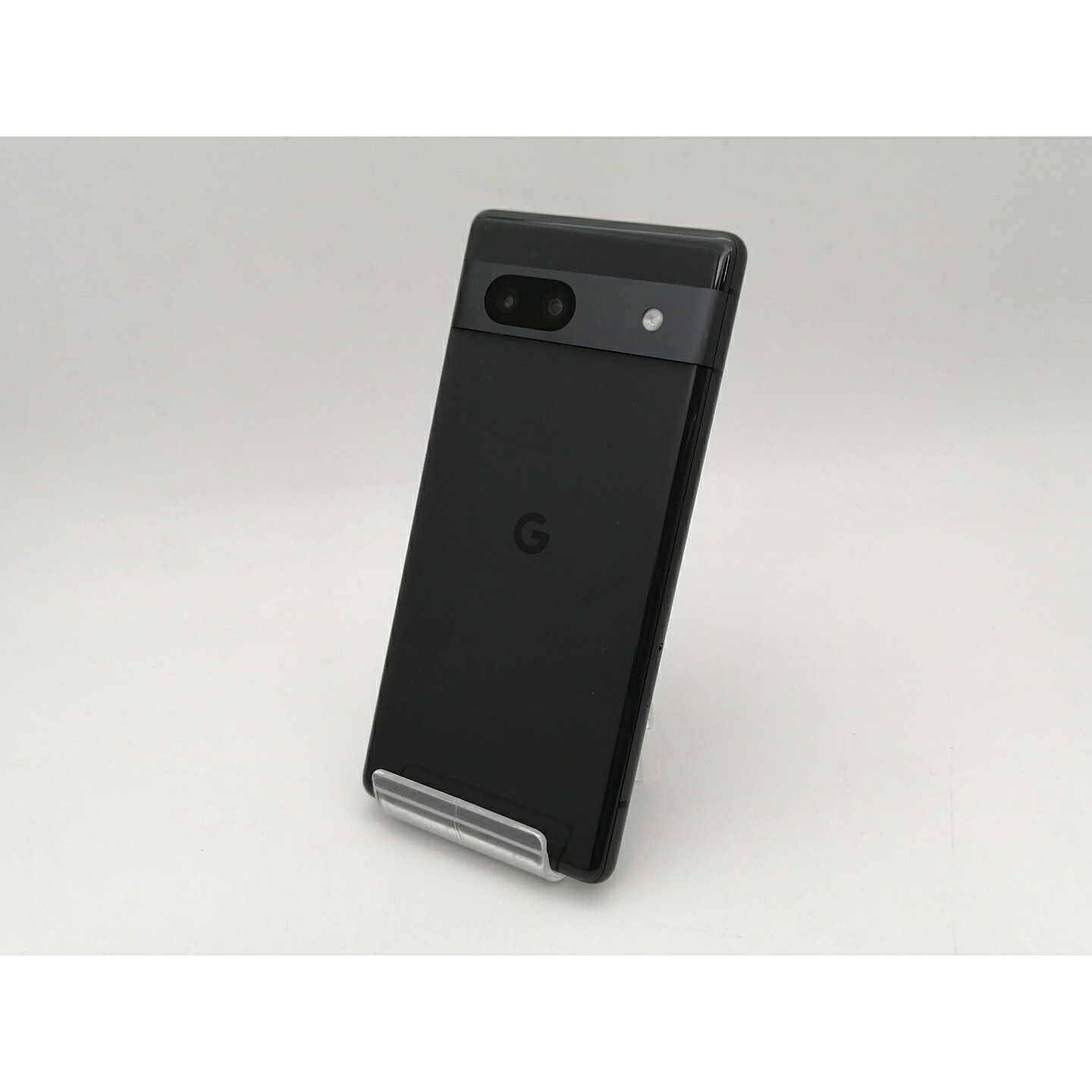 【中古】Google au 【SIM無償性】 Pixel 7a 濃灰色 8GB 128GB G82U8【なんば】引きうける継続期間１ヶ月【位置づけるB】