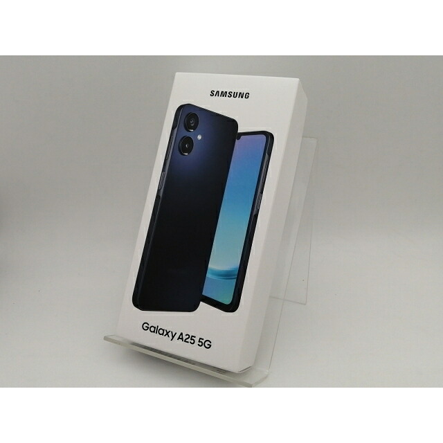 【未当てはめる】SAMSUNG docomo 【SIM無償性】 Galaxy A25 5G 黒いこと 4GB 64GB SC-53F【なんば】引き請ける継続期間３ヶ月
