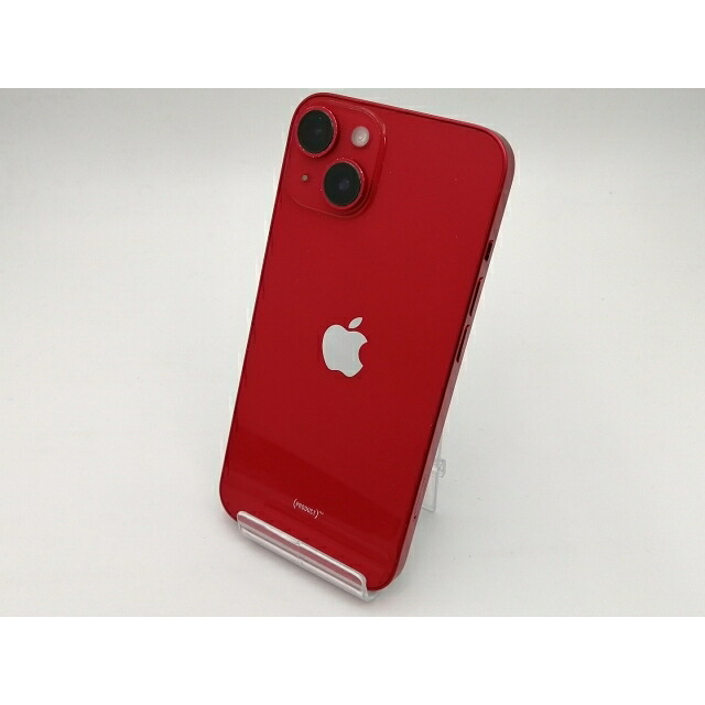【中古】Apple docomo 【SIMフリー】 iPhone 14 256GB (PRODUCT)RED MPWG3J/A【なんば】保証期間１ヶ月【ランクB】