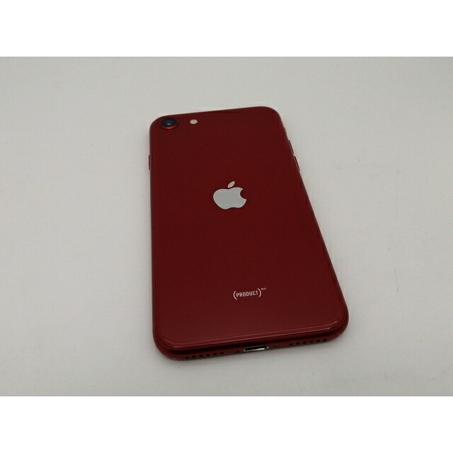 【中古】Apple SoftBank 【SIMフリー】 iPhone SE（第3世代） 64GB (PRODUCT)RED MMYE3J/A【なんば】保証期間１ヶ月【ランクB】