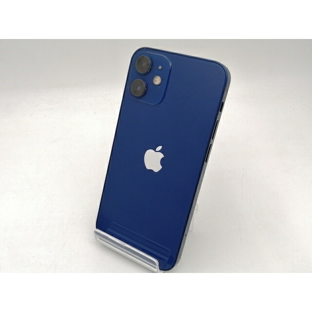 【中古】Apple docomo 【SIM鍵を掛ける取り消す済み】 iPhone 12 mini 256GB 青色 MGDV3J/A【なんば】引き受ける継続期間１ヶ月【価値づけるC】
