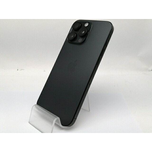 【中古】Apple 国内版 【SIM無償性】 iPhone 16 Pro Max 256GB 黒いことチタニウム MYWG3J/A【なんば】引き受ける継続期間１ヶ月【価値づけるB】