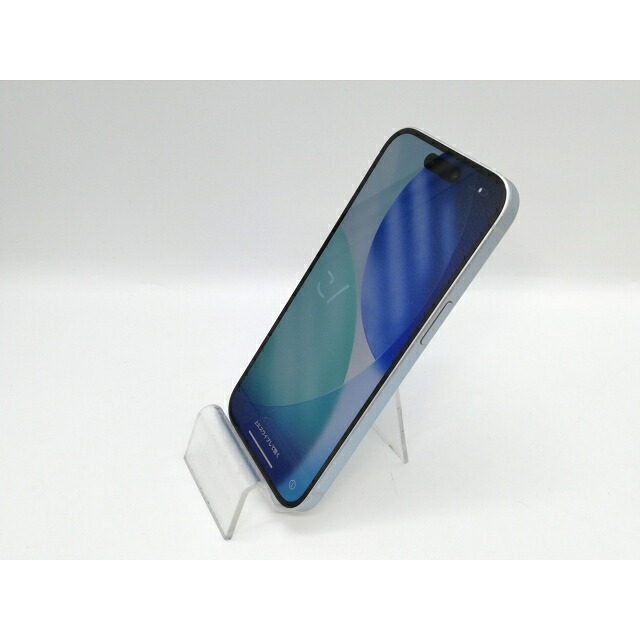 【中古】Apple au 【SIMフリー】 iPhone 15 128GB ブルー MTML3J/A【なんば】保証期間1ヶ月【ランクC】|じゃんぱら店