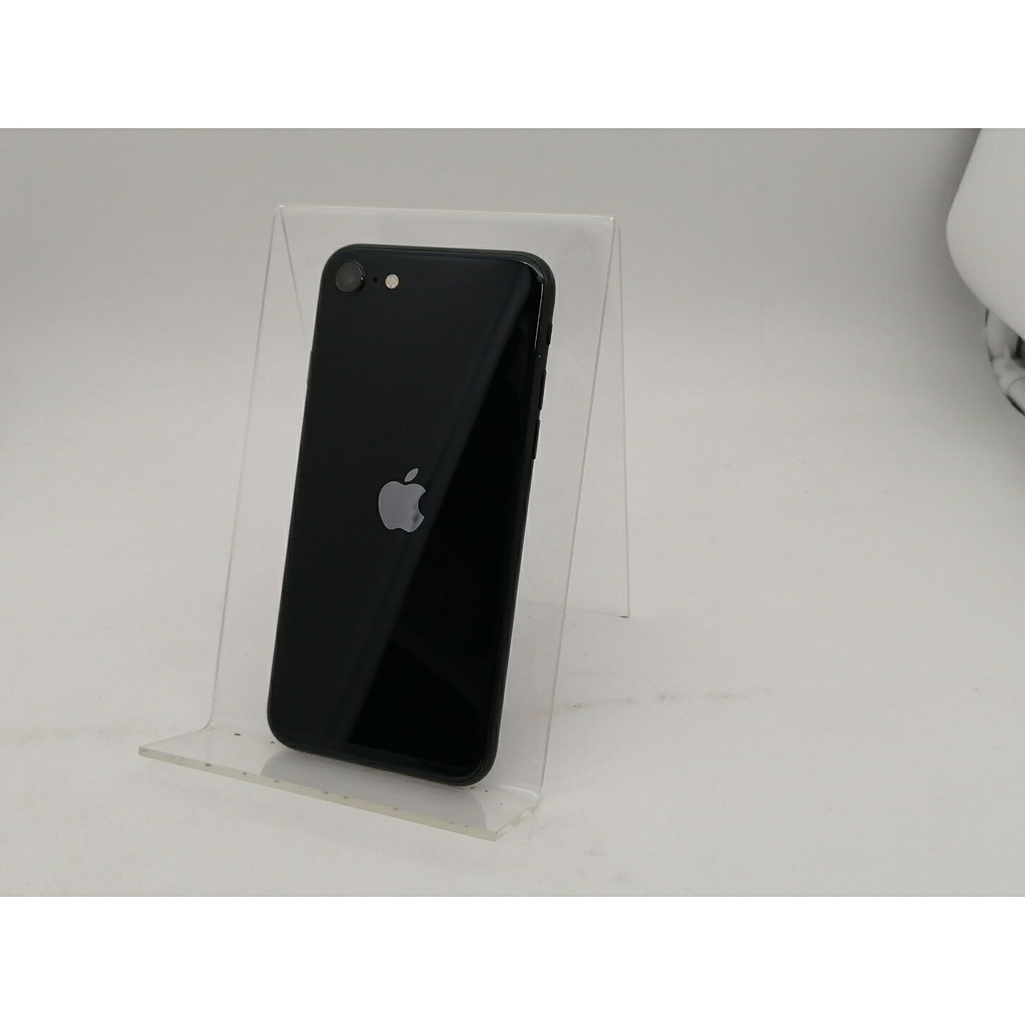 【中古】【赤ロム保証あり】Apple au 【SIMフリー】 iPhone SE（第3世代） 64GB ミッドナイト MMYC3J/A【なんば】保証期間１ヶ月【ランクB】