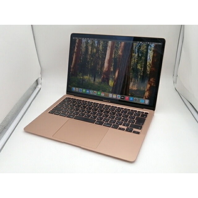 【中古】Apple MacBook Air 13インチ CTO (Early 2020) ゴールド Core i7(1.2G)/16G/512G/Iris Plus【なんば】保証期間１ヶ月【ランクB】