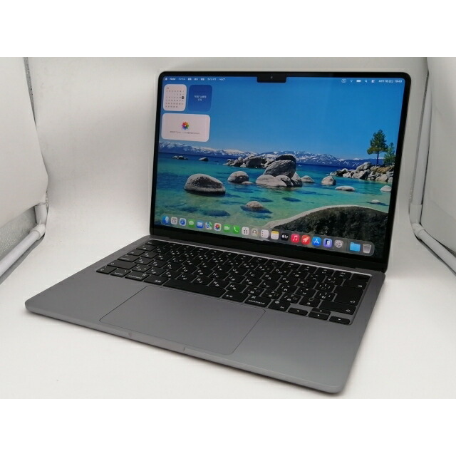 【中古】Apple MacBook Air 13インチ M2(CPU:8C/GPU:8C) 8GB/256GB スペースグレイ MLXW3J/A (M2,2022)【なんば】保証期間１ヶ月【ランクB】
