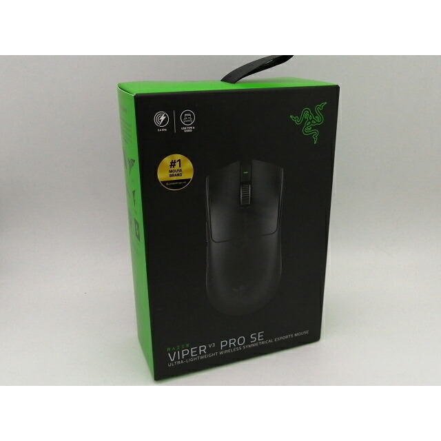 【未当てはめる】Razer Viper V3 Pro SE RZ01-04550100-R3A1 [黒いこと]【なんば】引き請ける継続期間１週