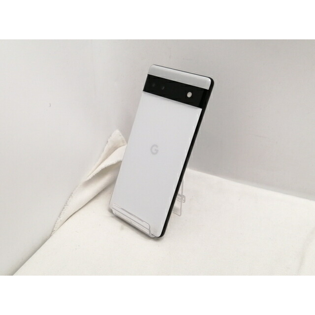 【中古】Google UQmobile 【SIM無償性】 Pixel 6a 車輪止め 6GB 128GB GB17L【仙台駅東口】引き受ける継続期間１ヶ月【序列付けるA】