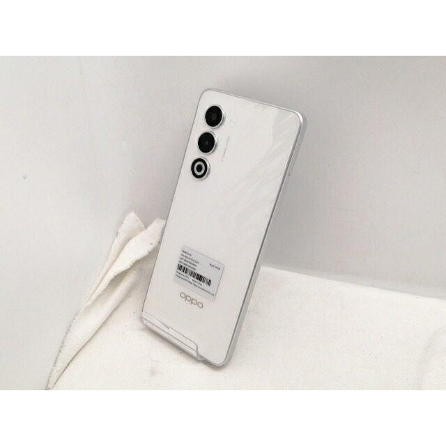 【中古】Oppo au 【SIM無償性】 OPPO A5 5G 4GB 128GB 白いこと OPG06【仙台駅東口】引き受ける継続期間１ヶ月【序列付けるA】