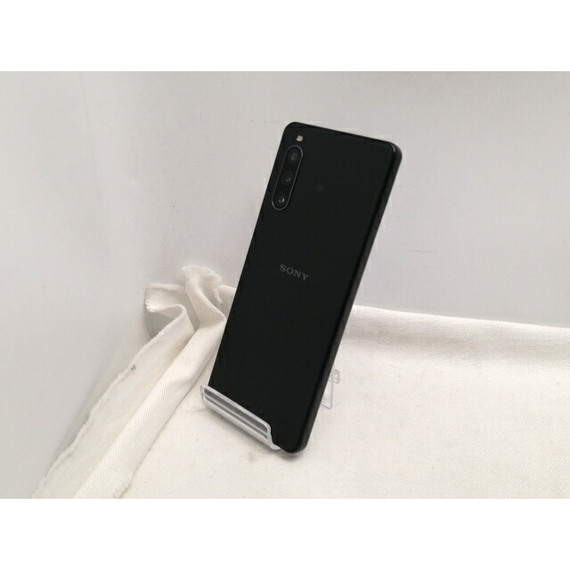 【中古】SONY SoftBank 【SIM無償性】 Xperia 10 IV 黒いこと 6GB 128GB A202SO【仙台駅東口】引き受ける継続期間１ヶ月【序列付けるC】