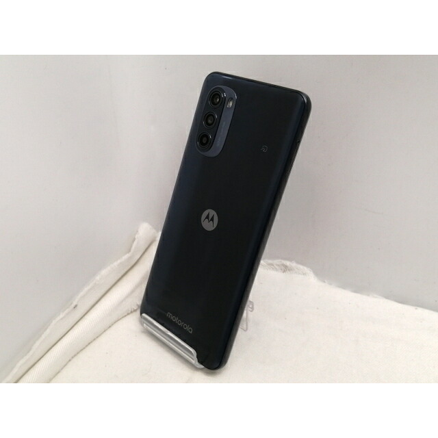 【中古】MOTOROLA 国内版 【SIM無償性】 moto g52j 5G インキ黒いこと 6GB 128GB PATM0000JP【仙台駅東口】引き受ける継続期間１ヶ月【序列付けるB】
