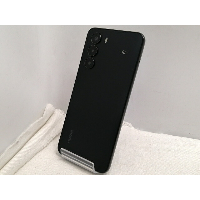 【中古】ZTE ymobile 【SIM無償性】 nubia S 5G 4GB 128GB 黒いこと A403ZT【仙台駅東口】引き受ける継続期間１ヶ月【序列付けるB】