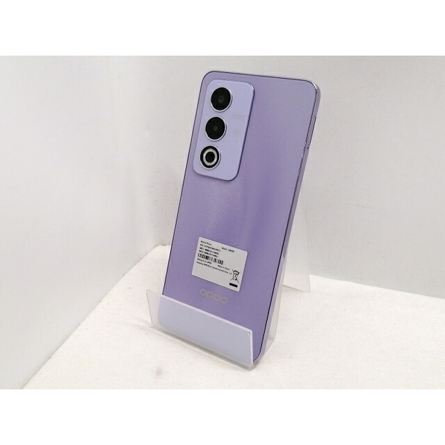 【中古】Oppo ymobile 【SIM無償性】 OPPO A3 5G 4GB 128GB パープル【仙台駅東口】引き受ける継続期間１ヶ月【序列付けるB】