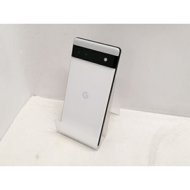 【中古】Google au 【SIM無償性】 Pixel 6a 車輪止め 6GB 128GB GB17L【仙台駅東口】引きうける継続期間１ヶ月【位置づけるB】