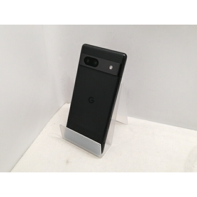 【中古】Google ymobile 【SIM無償性】 Pixel 7a 暗灰色 8GB 128GB G82U8【仙台駅東口】引き請ける継続期間１ヶ月【序列付けるB】