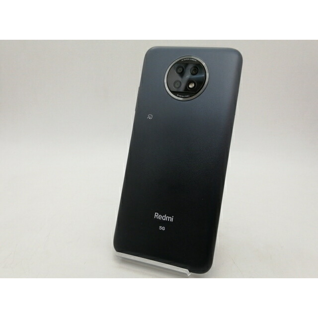 【中古】Xiaomi SoftBank 【SIM鍵を掛ける取り消す済み】 Redmi Note 9T 5G ナイトフォールブラック 4GB 64GB A001XM【仙台駅東口】引き受ける継続期間１週【価値づけるC】