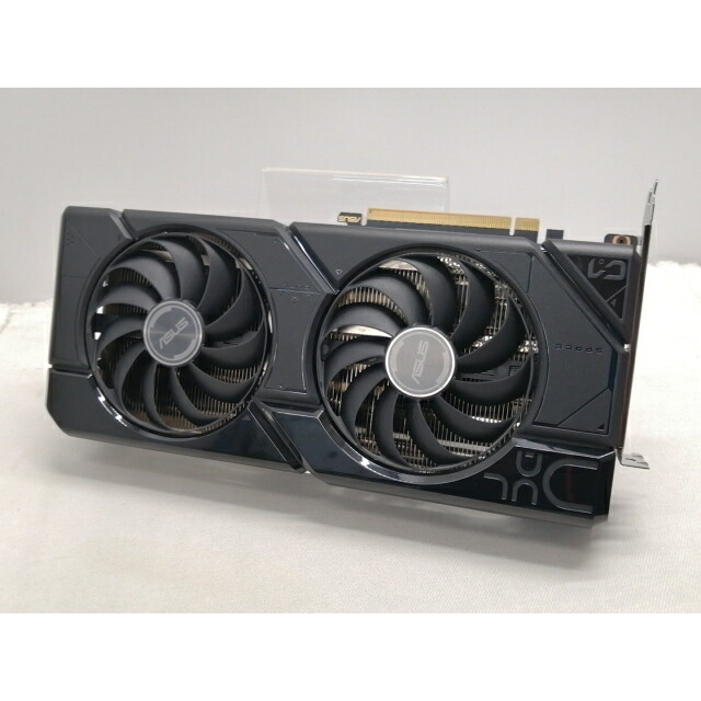 【中古】ASUS Dual Radeon RX 7800 XT OC Edition 16GB GDDR6 DUAL-RX7800XT-O16G RX7800XT/16GB(GDDR6)【仙台駅東口】引き請ける継続期間１週