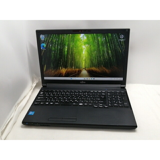 【中古】Fujitsu LIFEBOOK A Series FMVA85034【i5-1145G7 8G 256G(SSD) DVDマルチ 1GbE WiFi 15LCD(1920x1080)】【仙台駅東口】保証期間１ヶ月【ランクB】｜じゃんぱら店 28,587円