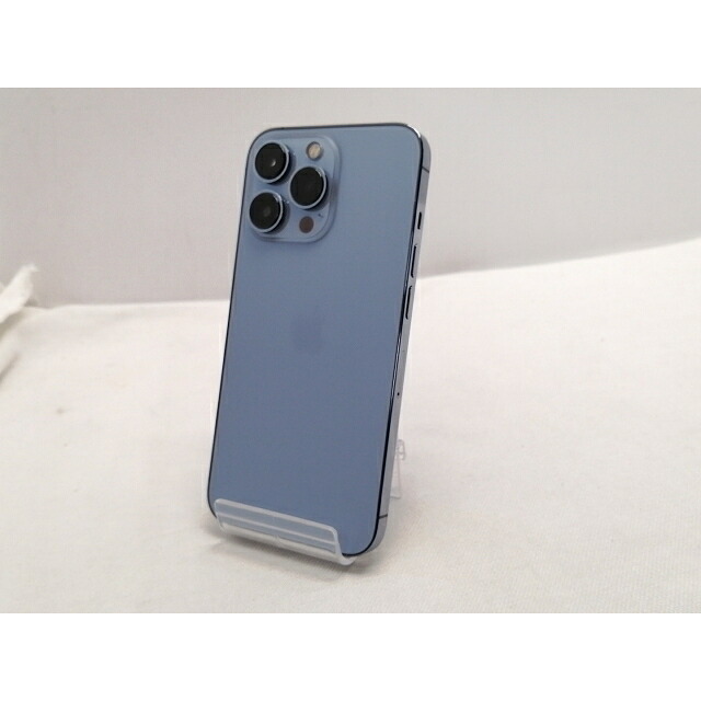 【中古】Apple 国内版 【SIMフリー】 iPhone 13 Pro 512GB シエラブルー MLV03J/A【仙台駅東口】保証期間１ヶ月【ランクC】