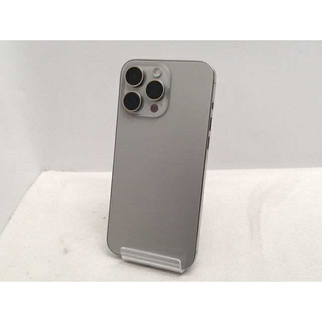 【中古】Apple 国内版 【SIM無償性】 iPhone 15 Pro Max 512GB 自然的チタニウム MU6W3J/A【仙台駅東口】引き受ける継続期間１ヶ月【価値づけるA】