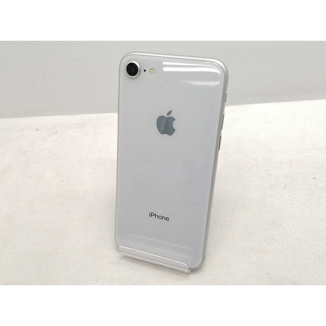 【中古】Apple docomo 【SIM鍵を掛けるあり】 iPhone 8 64GB しろがね色 MQ792J/A【仙台駅東口】引き受ける継続期間１ヶ月【序列付けるC】