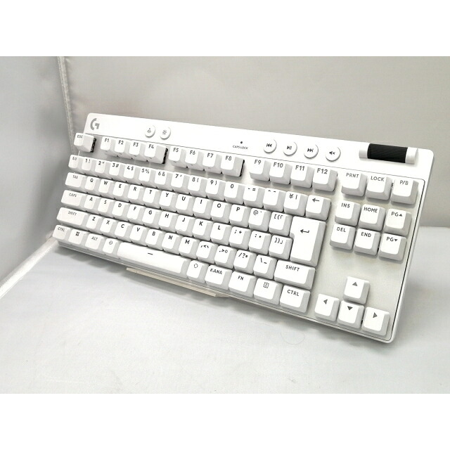【中古】Logicool PRO X TKL RAPID G-PKB-TKL-RTWH [白いこと]【仙台駅東口】引き受ける継続期間１週