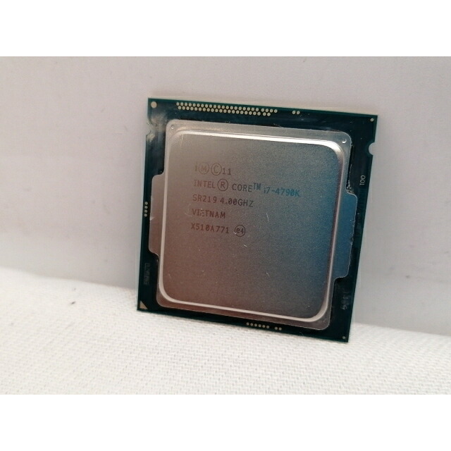 【中古】Intel Core i7-4790K(4.0GHz/TB:4.4GHz) Bulk LGA1150/4C/8T/L3 8M/HD4600/TDP88W【仙台駅東口】保証期間１週間
