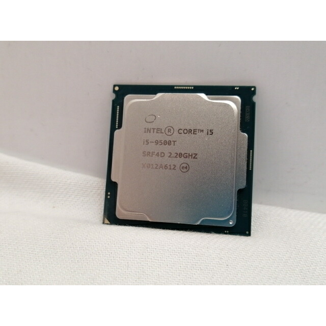 【中古】Intel Core i5-9500T (2.2GHz/結核症:3.7GHz/SRF4D/U0) bulk LGA1151/6C/6T/L3 9M/UHD630/TDP25W【仙台駅東口】引き請ける継続期間１週