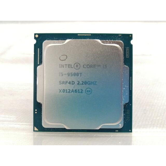 【中古】Intel Core i5-9500T (2.2GHz/肺結核:3.7GHz/SRF4D/U0) bulk LGA1151/6C/6T/L3 9M/UHD630/TDP25W【仙台駅東口】引き受ける継続期間１週