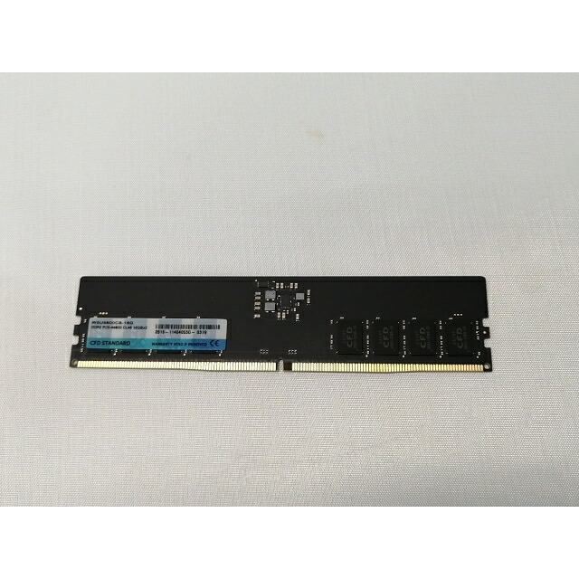 【中古】DDR5 16GB 2枚組(合計32GB) DDR5-5600(PC5-44800)【デスクトップPC用】【仙台駅東口】保証期間1週間|じゃんぱら店