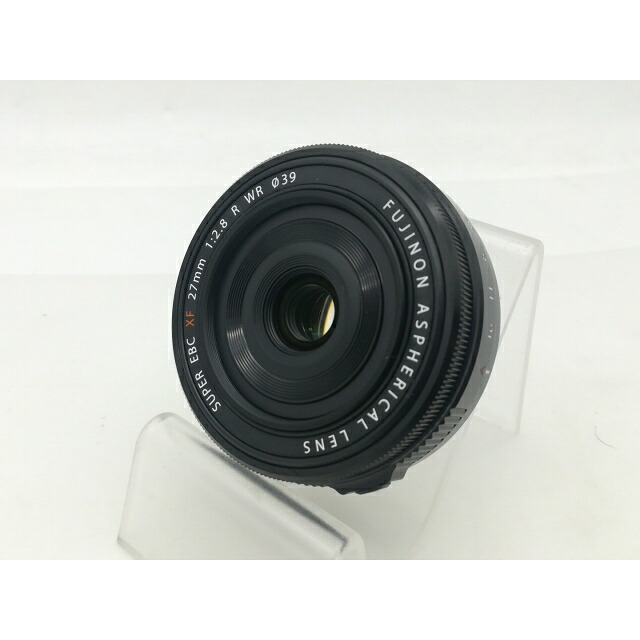【中古】FujiFilm フジノン水晶体 XF27mmF2.8 R WR (Fujifilm Xマウント/APS-C)【大須】引き受ける継続期間１ヶ月【価値づけるA】