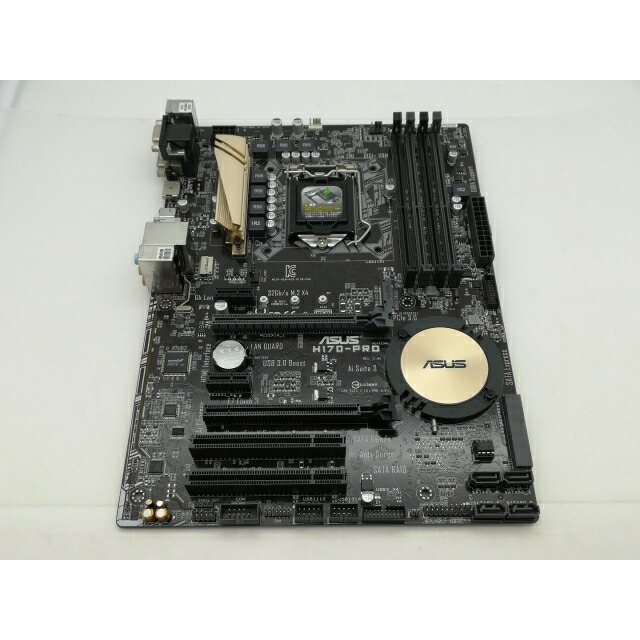 【中古】ASUS H170-PRO H170/LGA1151(DDR4)/M.2/SATA Express/ATX【大須】保証期間１週間
