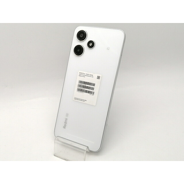【中古】Xiaomi SoftBank 【SIM無償性】 Redmi 12 5G 4GB 128GB 月明かり白いこと A401XM【大須】引き受ける継続期間１ヶ月【序列付けるB】