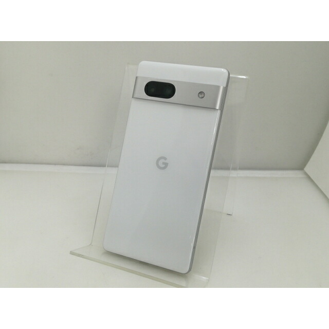 【中古】Google docomo 【SIM無償性】 Pixel 7a 白いもの 8GB 128GB G82U8【大須】引きうける継続期間１ヶ月【位置づけるA】