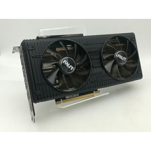 【中古】Palit GeForce RTX 3060 Ti Dual OC 8GB LHR（NE6306TS19P2-190AD）RTX3060Ti(LHR)/8GB(GDDR6)【大須】引きうける継続期間１週