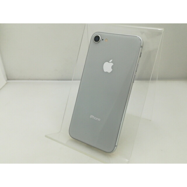【中古】Apple SoftBank 【SIM鍵を掛ける取りけす済み】 iPhone 8 64GB しろがね色 MQ792J/A【大須】引き受ける継続期間１ヶ月【序列付けるC】