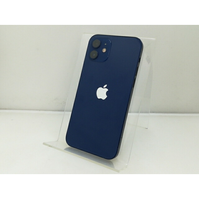 【中古】Apple au 【SIM鍵を掛ける取り消す済み】 iPhone 12 64GB 青碧 MGHR3J/A【大須】引き請ける継続期間１ヶ月【序列付けるA】