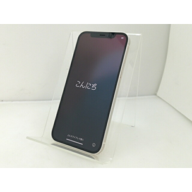 【中古】Apple au 【SIM鍵を掛ける取り消す済み】 iPhone 12 64GB 白いこと MGHP3J/A【大須】引き受ける継続期間１ヶ月【価値づけるA】